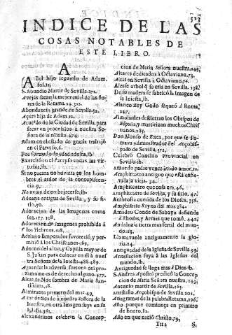 Indice de las cosas notables de este libro