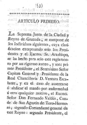 Artículo Primero