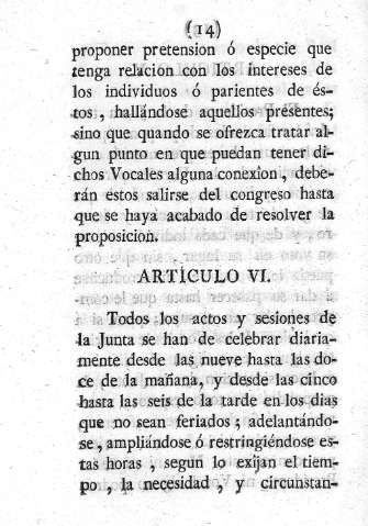 Articulo VI.