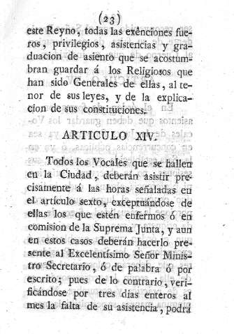 Articulo XIV.