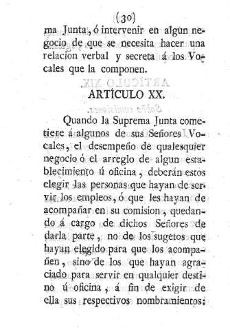 Articulo XX.
