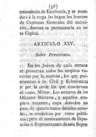 Articulo XXV.