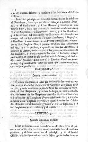 Capitulo 4º. Capitulo 5º