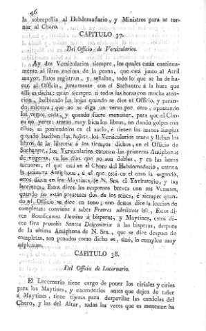 Capitulo 37º. Capitulo 38º