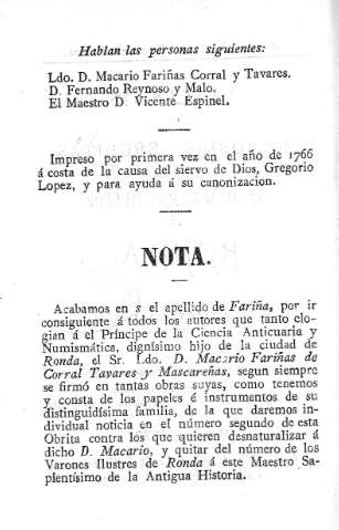Nota