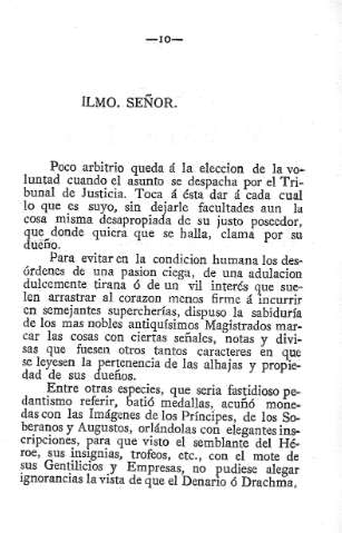 Ilmo. Señor