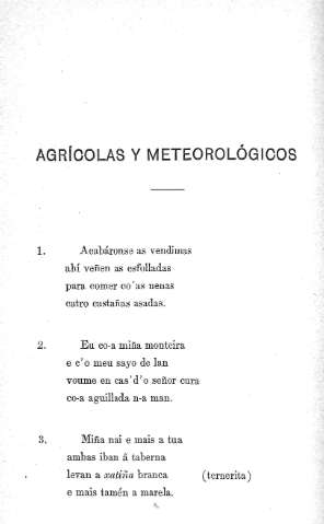 Agrícolas y meteorológicos