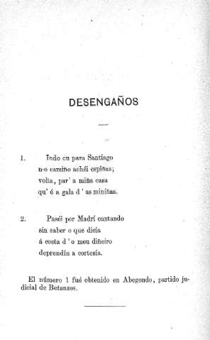 Desengaños