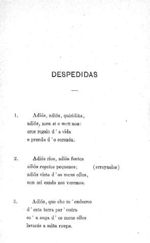 Despedidas
