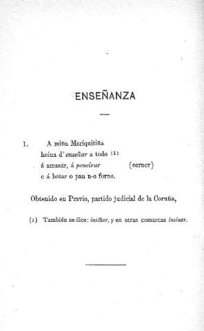 Enseñanza