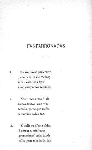 Fanfarronadas