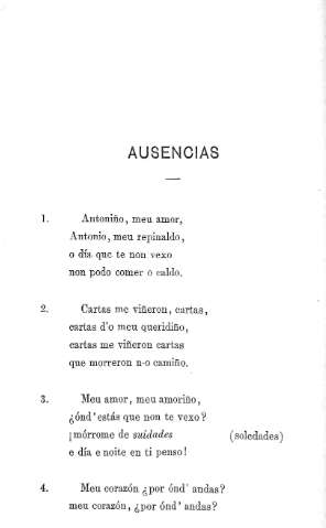 Ausencias