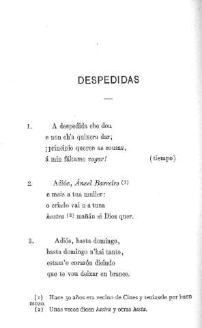 Despedidas