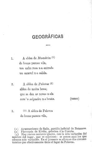 Geográficas