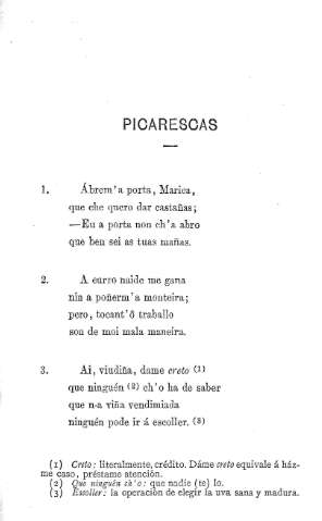Picarescas