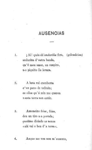Ausencias