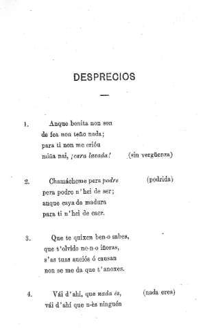 Desprecios