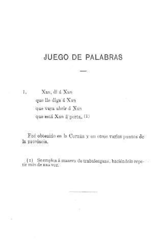 Juego de palabras