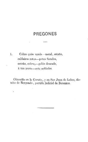 Pregones