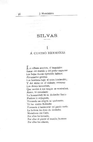 Silvas. I. Á cuatro hermanas