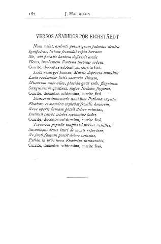 Versos añadidos por Eichstäedt 