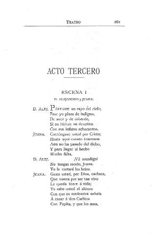 Acto tercero