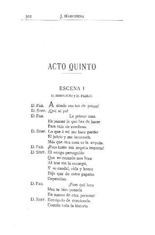 Acto quinto