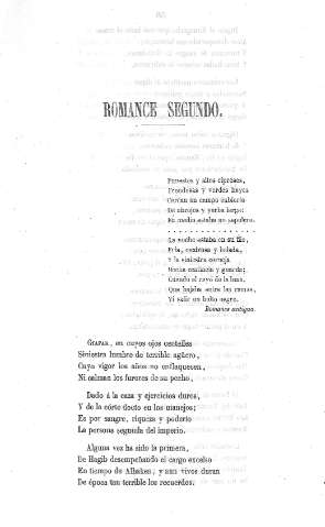 Romance Segundo