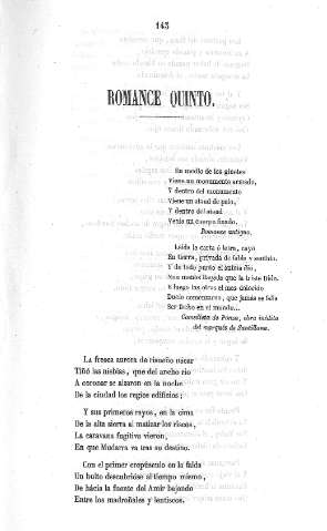 Romance Quinto