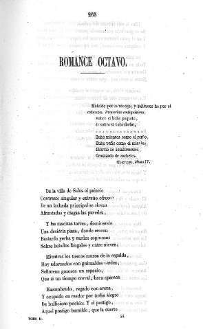 Romance Octavo