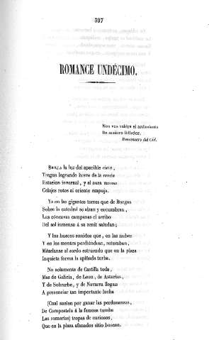 Romance Undécimo