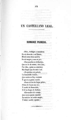 Un castellano leal