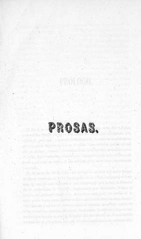 Prosas