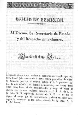 Oficio de remisión