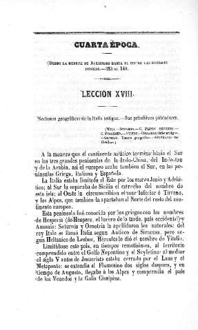 Cuarta Época. Desde la muerte de Alejandro hasta el fin de las Guerras Púnicas. 323 al 140