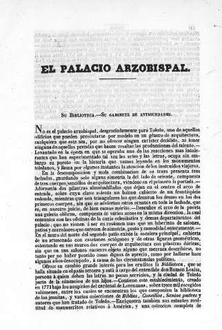 El Palacio Arzobispal