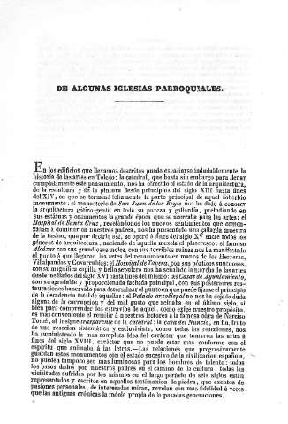 De algunas iglesias parroquiales