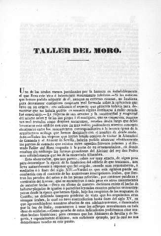 Taller del Moro