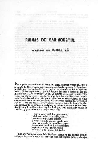 Ruinas de San Agustín