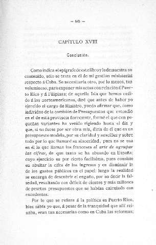 Capitulo XVIII. Conclusión