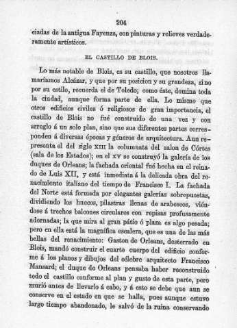 El Castillo de Blois