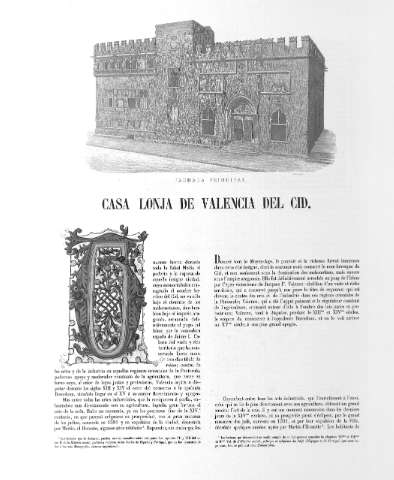 Casa lonja de Valencia del Cid