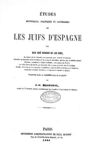 Études  historiques, politiques et litéraires...