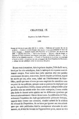 Chapitre IX. 1492
