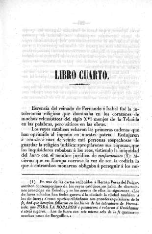 Libro Cuarto