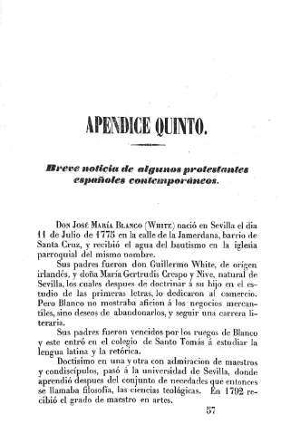 Apéndice Quinto