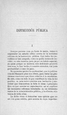 Instrucción Pública