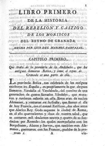 Libro Primero