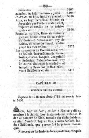 Capitulo III. Historia de los Asirios