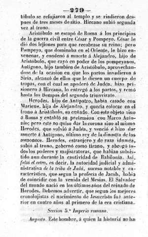 Sección 5ª Imperio Romano